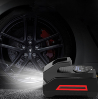 Compresseur d'air portable sans fil 12V pour pneus de voiture avec affichage numérique, multifonctionnel, fonction SOS et surveillance de la pression des pneus