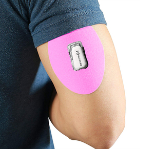 Autocollants pré-découpés en tissu élastique anti-transpiration pour capteur de glucose continu, protection de capteur sportif, patch de recouvrement - Product Image 1