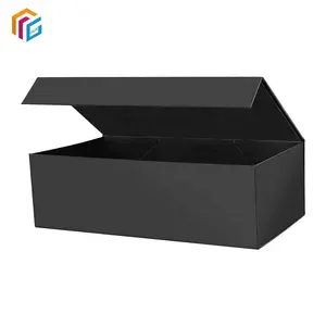 Custom Design Magnetic Closure Paper Coloring Gift Garments Packaging Magnetic Gift Boxes Folding Box Cardboard Magnetic Box