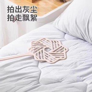 Fluffing Quilt Beater For Down Jackets Plastic Dust Removal Tool Household Use Pink And Green - Product Image 2