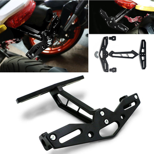 Supporto per Targa Regolabile in Alluminio CNC con Luce LED per <span class=keywords><strong>Moto</strong></span>, Sistemi per Carrozzeria <span class=keywords><strong>Moto</strong></span>, Vendita Diretta dalla Fabbrica RSP - Product Image 3