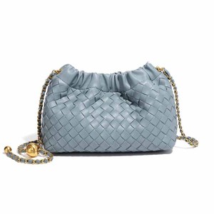 <span class=keywords><strong>Bolso</strong></span> de Mano Compacto de Cuero PU para <span class=keywords><strong>Mujer</strong></span>, Diseño Nuevo, Estilo Casual Retro, <span class=keywords><strong>Bolso</strong></span> Bandolera Tejido con <span class=keywords><strong>Cadena</strong></span> de Moda - Product Image 4