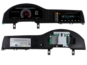 Tableau de bord à double écran, compteur de vitesse, CarPlay virtuel, Android Auto, lecteur multimédia USB pour <span class=keywords><strong>Audi</strong></span> <span class=keywords><strong>Q7</strong></span> 2005-2016 - Product Image 2