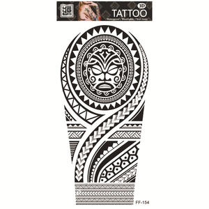 Tatuaggio Temporaneo Finto a Manica Nera, Adesivi Impermeabili per Tatuaggi Temporanei, Body <span class=keywords><strong>Art</strong></span> per Uomo Donna 3-5 giorni - Product Image 3