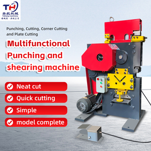Machine combinée de poinçonnage et de cisaillement pour acier, machine de découpe pour la production de profilés et d'angles en acier - Product Image 2