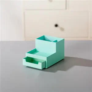 Multifunctional Mini Paper Office Desk Organiser Tidy Pen Pencil Pots Stationery Storage Box Desk Accessories