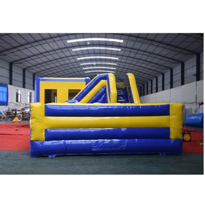 Brincolín Inflable 2 en 1 con Pista de Obstáculos, Juegos de Carreras de Obstáculos Comerciales para Parques de Obstáculos - Product Image 3