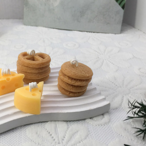 Juego de Velas Aromáticas con Forma de Galleta Personalizadas 2026, Regalo con Aroma a Vainilla, Chocolate o Flores - Product Image 4