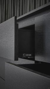 Reshaping Custom Design <b>Wood</b> Whole Wall Mounted Modern Living Room <b>TV</b> <b>Cabinet</b> with Large Capacity Storage - Product Image 3