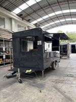 Gerobak Hot Dog Mobile, Truk Kopi, Trailer, Truk Makanan dengan Dapur Lengkap, Kios Makanan Jalanan, Gerobak Hot Dog Multifungsi