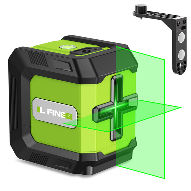 2 Line Mini Laser Level Compact Rechargeable  Construction Tools Tile Tools  Laser Level