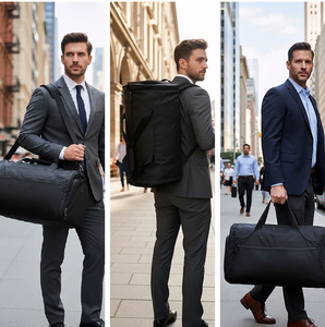 Custom Waterproof Convertible Hanging Suit Bag Expandable Carry <strong>on</strong> Travel Business Overnight Trip Bag Travel Garment Duffel Bag - Product Image 6
