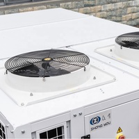 Unité de climatisation commerciale pour toiture avec réfrigérant R-410A/R134a, refroidissement haute performance 27,6 kW, compresseur scroll entièrement hermétique