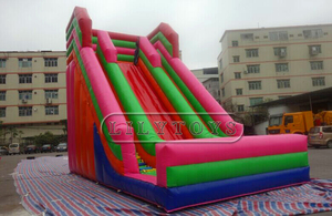 10M cao lớn ngoài trời bơm hơi khô trượt thương mại cấp trượt nước bơm hơi cho người lớn - Product Image 2