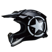 Casco de carreras de motos al aire libre, casco de motocross con certificación dual DOT ECE, todoterreno, 2017