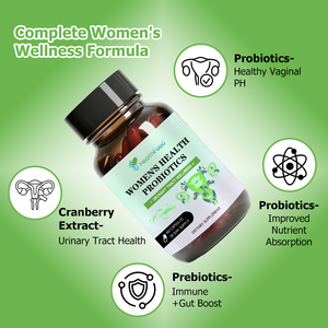 Capsules de Probiotiques pour la Santé Féminine les Plus Vendues : Tributyrine et Poudre de Canneberge pour le Soutien Immunitaire, la Santé Intestinale et la Réduction de la Sécheresse - Product Image 4