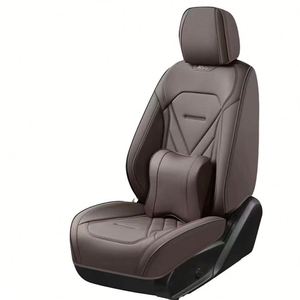 Housses de siège de voiture de luxe en cuir PU, ensemble complet 5 places, livraison rapide, universelles toutes saisons - Product Image 6