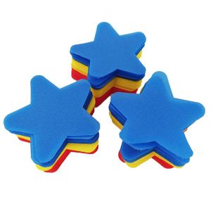 Points autocollants auto-agrippants en plastique pour tapis, marqueurs Velcro circulaires pour l'agencement en classe, marqueurs à points pour enfants - Product Image 1