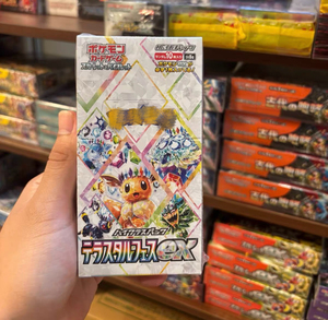 Boîte scellée originale PTCG SV8a Crystal Celebration EX version japonaise, boîte cadeau de cartes à collectionner de la famille Eevee - Product Image 1