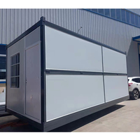 NOUVEAU DESIGN MAISON PRÉFABRIQUÉE MOBILE DE 20 PI (CONTENEUR PLIABLE) – BUREAU PLIANT À LIVRAISON ÉCONOMIQUE – MAISONS CONTENEURS PLIANTS