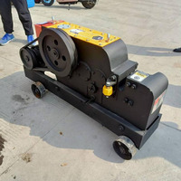 Cisaille hydraulique pour barres d'armature, acier rond fileté, profilés en angle et acier carré