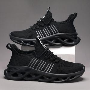 Zapatillas de correr para <span class=keywords><strong>hombre</strong></span>, zapatillas de <span class=keywords><strong>tenis</strong></span> transpirables de malla para caminar - Product Image 3