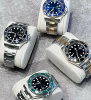 Montre automatique de sport pour homme, bracelet en acier inoxydable, étanche, lumineuse