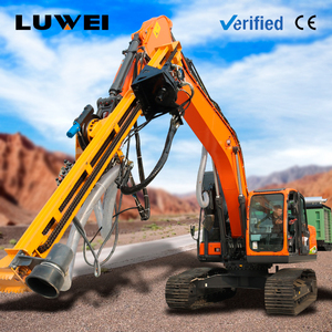 Thợ may thực hiện máy xúc DTH khoan Boom mast hệ thống khoan thủy lực Rock Hammer đơn vị cho công trường xây dựng - Product Image 3