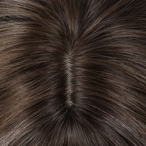 Nuova <span class=keywords><strong>parrucca</strong></span> ondulata <span class=keywords><strong>bianca</strong></span> lucida da 26 pollici, marrone dorato, con frangia femminile, resistente al calore, in fibra chimica, capelli lunghi, elegante Sm412-8 - Product Image 6