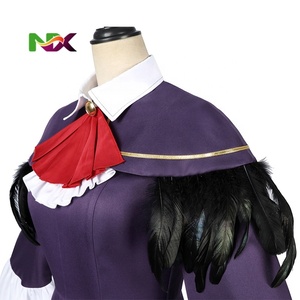 Disfraz <span class=keywords><strong>de</strong></span> Cosplay <span class=keywords><strong>de</strong></span> Puella Magi <span class=keywords><strong>Madoka</strong></span> Magica, Homura Akemi, Chica Mágica, Atuendo <span class=keywords><strong>de</strong></span> <span class=keywords><strong>Anime</strong></span> 2D para Mujer - Product Image 3