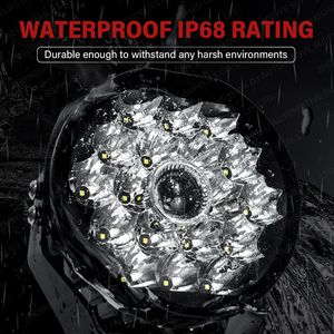 7 pouces haute puissance rvb LED brouillard/feu de conduite pour JEEP UTV voiture-nouveau projecteur Laser diurne IP68 4X4 pour Bronco Grill - Product Image 5