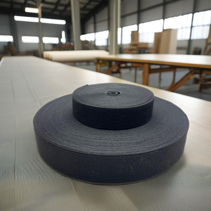 Twill Woven Polyester Nylon Webbing 50mm Wide Elastic for <b>Bags</b> Solid Color - Product Image 3