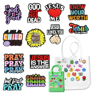 Sản Phẩm Mới 2025 Tự Làm Phim Hoạt Hình Giày Charms Chúa Giêsu Loạt Cá Nhân Giày Charms Cho Giày Charms Phụ Kiện - Product Image 4