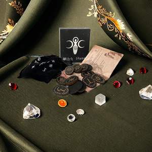 ชุดรูนไม้แกะสลัก พร้อมคู่มือ กระเป๋า สำหรับทำนาย บำบัด ปรัชญาการผสมผสาน ศิลปะการแกะสลักไม้ ทำสมาธิ แท่นบูชา เกม งานฝีมือ ศิลปะเวทมนตร์ - Product Image 4