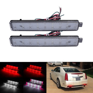 <b>LED</b> Rear Bumper <b>Light</b> For Buick Cadillac Chevrolet GMC Saturn 12V <b>Red</b> <b>LED</b> Taillights LY037 - Product Image 2