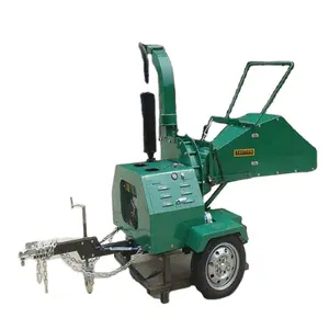 40 hp diesel engine wood chipper machine