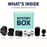Advanced 3C Mystery Box Gegarandeerd Smart Phone 4 Willekeurige Elektronica Smartwatch TWS Oordopjes Camera Speaker Kan Tablet Inclusief Bevatten