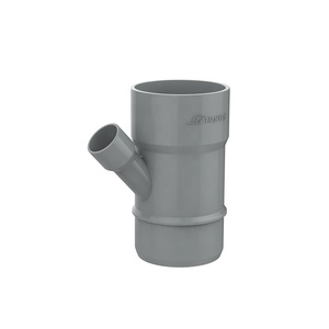 Vente chaude Raccord de tuyauterie <span class=keywords><strong>PVC</strong></span> 45 degrés, type Y réducteur latéral, pour évacuation des eaux usées et ventilation des sols, conforme à la norme DIN - Product Image 1