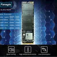 M.2 SATA NGFF SSD 2280 Hard Drive Internal Solid State 128GB 256GB 512GB 1TB Kecepatan Tinggi untuk Laptop Desktop