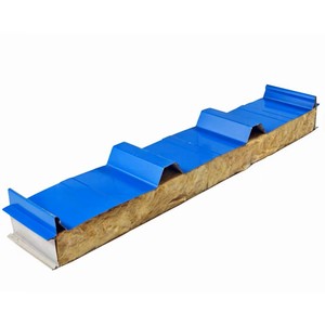 Materiales de Construcción, <span class=keywords><strong>Paneles</strong></span> Acústicos Exteriores para Paredes, Aislamiento de <span class=keywords><strong>Techo</strong></span>, <span class=keywords><strong>Paneles</strong></span> Sándwich de Lana de Roca Ignífugos - Product Image 2