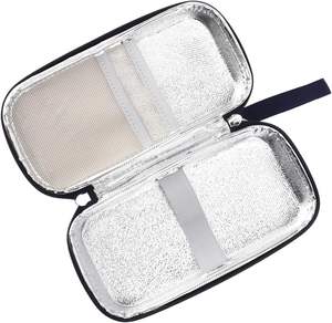 Travel Organizer <span class=keywords><strong>Medical</strong></span> Bag Wasserdichter EVA Insulin Pump Pen Cooler <span class=keywords><strong>Case</strong></span> Diabetiker zubehör Organizer - Product Image 2