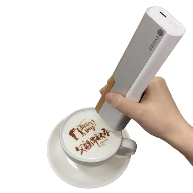 EVEBOT DIY Cake Printer Handheld 3d Food Print Pen  Edible Food Printing Machine for Cookies Bread Coffee Latte Art Printpen