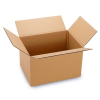 Boîte en Carton Ondulé Imprimé avec Logo Personnalisé, Recyclable pour Expédition et Déménagement