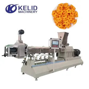 Puffed Snack Food Machinery Corn Puff Snack Processing Line Corn Puff Snack Extruder