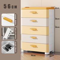 Offre Spéciale armoire de rangement en plastique épaissie grand espace placard armoire organisateur armoire
