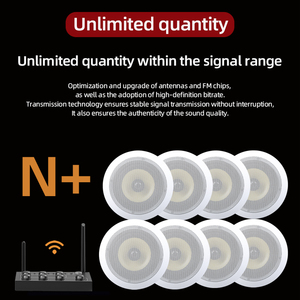 Sistema <span class=keywords><strong>de</strong></span> Altavoces Inalámbricos Bluetooth para Techo, para el Hogar, Sala <span class=keywords><strong>de</strong></span> Estar, Tienda, Restaurante - Product Image 4