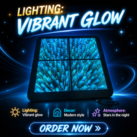 Plancher de danse en verre LED DMX 50*50cm