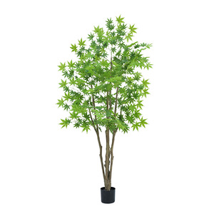 Arbre d'érable artificiel Dream Castle, 100-200 cm, plante décorative d'intérieur sur pied, style minimaliste - Product Image 4