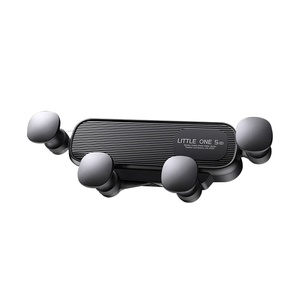 Novo Mini Car Vent Phone Holder Impermeável Flexível Telescópica Bracket Gravidade-Invisível Navegação Fixo Car Mount Titulares - Product Image 1