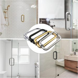Oferta Especial: Tirador <span class=keywords><strong>de</strong></span> Puerta <span class=keywords><strong>de</strong></span> Ducha <span class=keywords><strong>de</strong></span> Acero Inoxidable Cromado Pulido, Tirador <span class=keywords><strong>de</strong></span> Doble Cara <span class=keywords><strong>para</strong></span> Mampara <span class=keywords><strong>de</strong></span> Ducha, Tamaño Personalizado - Product Image 6